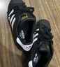 阿迪达斯ADIDAS三叶草贝壳头SUPERSTAR男女休闲鞋EG4959 38码 实拍图