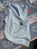 英博伦男童背心纯棉春秋薄款儿童内穿打底上衣中大男童宝宝小男孩小背心 25207白+浅兰+麻灰 140cm 实拍图