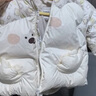 巴拉巴拉宝宝羽绒服男童外套女童秋冬装2025婴儿衣服动物造型209425107206 实拍图