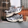 Saucony索康尼2K PRM电子表复古跑鞋情侣老爹鞋女运动鞋男 灰银1 38 实拍图