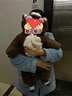 巴拉巴拉童装连体衣2023款婴儿衣服秋冬装外出哈衣爬服加珊瑚绒 咖啡棕-小熊造型-50808 73cm 实拍图
