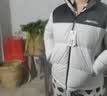 雪中飞新款百搭时尚休闲斜插式口袋男女同款【反季清仓】短款立领羽绒服 浅灰 XL 180/96A 实拍图