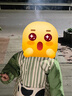 kocotreekk树宝宝罩衣吃饭儿童围裙画画衣围兜防水反穿防脏饭兜秋冬 实拍图