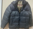 鸭鸭（YAYA）羽绒服男短款连帽面包服2024年新款休闲保暖加厚极寒冬季外套ZL YE4B703212F-魅影黑色 L /175 实拍图