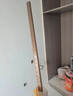 固特（GUTE）衣柜杆衣橱横杆挂衣杆托五金配件加厚衣通法兰底座可裁剪尺寸 升级加厚款-香槟色【配底座】 杆子71-80cm内 实拍图