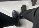 回力皮鞋男夏季款英伦风正装商务男士黑色休闲德比鞋软底结婚新郎鞋子 黑色休闲款 42 实拍图