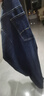 海沛尼克 牛仔裤男宽松直筒中高腰弹力长裤子大码深裆肥佬中青年男裤 99132蓝色 42 (3尺2) 实拍图