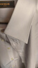 雅戈尔（YOUNGOR）长袖衬衫男格纹棉质水洗衬衫棉质面料舒适亲肤柔软舒适透气 VLPM124881LBY浅紫 41 实拍图