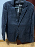 杉杉（FIRS）西服男春秋款商务中年西装休闲男士单西外套正装职业装上衣西装 9823灰蓝 190  实拍图