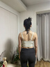 雪茜曼运动内衣女免穿bra跑步防震美背健身背心双肩带普拉提一体式文胸 实拍图