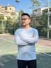 安踏速干T丨薄款长袖t恤男夏季吸湿透气健身套头衫休闲跑步训练运动服 【跑步训练】信鸽灰2515402 L 实拍图