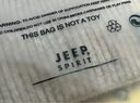 吉普（JEEP）羊毛帽子男士毛线帽秋冬季保暖针织帽防风护耳休闲防寒冬帽A0633 实拍图