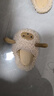 幸福玛丽（Cheerful Mario）幸福玛丽儿童棉拖室内家居毛毛冬毛拖鞋冬季保暖棉鞋男童女童拖鞋 实拍图