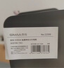西玛（SIMAA）【爆款推荐】方形笔筒网纹防锈办公金属 创意简约桌面收纳 黑色 1只装7063 实拍图
