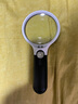 远途40倍手持放大镜带灯高清学生探索老人阅读古玩扩大镜线路板维修 20倍100mm带3LED灯 实拍图
