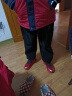 贵人鸟童鞋男童运动鞋新款春秋款中大女童学生网面透气网鞋春季儿童鞋 红色（双网） 37（内长23.7/脚长22.7） 实拍图