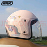 BOX HELMETS电动车电瓶车头盔3c认证男女士通用可爱保暖秋冬可爱安全帽四季通 星球女孩-防雾 实拍图