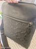 蔻驰（COACH）男包HOUSTON牛皮革斜挎包飞行手袋 黑色4009送男友礼物 实拍图
