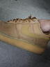 耐克空军一号男子轻便平底运动鞋冬板鞋NIKE AIR FORCE 1 CJ9179 200亚麻/麦黄/橡皮浅褐/黑 44 实拍图