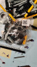 ONEBOT拼装积木男孩玩具【出口转内销】黄色工程吊车儿童节礼物家居装饰 实拍图