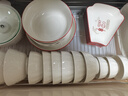 顺祥轻奢碗碟套装陶瓷米饭碗家用高档釉下彩纯白简约碗盘餐具汤面碗 1.9L巧妇锅 实拍图