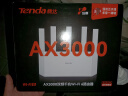 Tenda腾达路由器【满血WiFi6+】升级立式AX3000千兆无线家用穿墙王Mesh信号增强5G双频排行前十名云霄白 实拍图