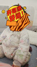 威尔贝鲁（WELLBER）恒温睡袋婴幼儿1-3岁竹棉睡衣秋冬儿童宝宝防踢被子厚夹棉 绮梦M 实拍图