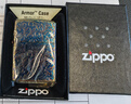 ZIPPO打火机之宝防风煤油 唐草五面熏金色 送长辈男友收藏生日中秋节 实拍图
