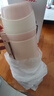 膳魔师（THERMOS）保温壶户外露营便携大容量不锈钢保温瓶旅行水壶暖壶FFW-1000 珊瑚粉 1000ml 配背带 实拍图