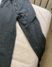 浪莎【秋上新】保暖裤男士单件羊毛护膝棉毛裤加绒加厚秋冬秋裤 深灰 实拍图