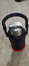 苏泊尔（SUPOR） 保温壶304不锈钢大容量户外旅行壶便携保温瓶运动车载暖水壶 夜幕黑3L 实拍图