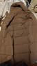森马（Semir）羽绒服女长款三防防风宽松冬季2024保暖毛领连帽外套109724113018 实拍图