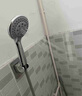 布莱达粗孔多功能沐浴花洒喷头手持壁挂式莲蓬头浴室洗澡大出水淋浴花洒 银色经典款-三档增压花洒+支架 实拍图