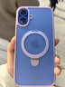 倍思支点壳【自带支架】适用iphone16plus手机壳苹果16plus保护套磁吸支架磨砂防摔MagSafe磁吸充电 实拍图