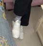 特步（XTEP）男鞋户外轻便跑步鞋春夏季皮面防水运动鞋子男士潮流休闲鞋学生 白灰色（皮面款） 41 实拍图