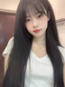 斯贝丝假发女长发网红长直发自然发尾微卷日系jk甜美仿真人发lolita全头 自然黑送发网发卡 实拍图