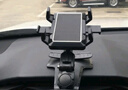 迪普尔车载手机支架汽车仪表导航支架手机座多功能横竖屏可放卡扣式夹子 时尚黑 实拍图