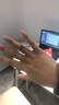 周六福（ZLF）  18K金钻石戒指女璀璨闪耀经典四爪结婚求婚订婚钻戒 10分 12号 实拍图