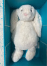 Jellycat害羞乳白色邦尼兔动物毛绒玩偶安抚玩偶娃娃生日情人节礼物 害羞乳白色邦尼兔 Huge 实拍图