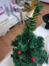 酷依宝 圣诞树套装桌面圣诞节装饰迷你场景布置豪华加密型金色60cm 实拍图