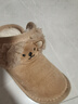 牧童小考拉宝宝雪地靴男孩冬季新款女童鞋加厚保暖幼儿可爱加绒大棉鞋 拿铁咖 22 鞋内长14.0cm/适合脚长13.2cm 实拍图
