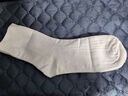 和亨 HEHENG 和亨大自然袜子男士厚款 HA2031-9 6包12双 厚款纯白色12双 均码 实拍图