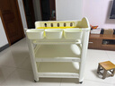 淘尼屋尿布台婴儿护理台多功能全塑料婴儿床可移动新生儿换衣洗澡抚触台 尿布台PU软垫三挂盒四收纳盒四门 尿布台进口HDPE食品级0甲醛 实拍图