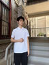 真维斯（Jeanswest）Polo衫男夏季简约休闲透气短袖男士时尚百搭商务t恤潮流宽松上衣 【7A抗菌】雾霾蓝(快乐柯基胸标) XL /180(体重140-160斤左右) 实拍图