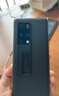 ESCASE 华为MateX2手机壳 防摔真牛皮保护套商务皮套简约翻盖折叠下盖手机支架典雅黑 实拍图