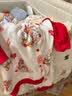wua·wua宝宝满月衣服春秋连体衣红色中国风周岁秋装礼服过年婴儿新生儿 红袖飞龙在天（四季20-28度） 59cm （适合1-3月 体重8-12斤） 实拍图