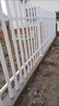 PVC塑钢护栏变压器配电箱围档别墅庭院围栏绝缘栅栏安全隔离护栏 加厚款【每米价格】 1.5米高 实拍图