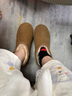 UGG冬季女士七夕甄选经典迷你纯色厚底保暖休闲短筒雪地靴1135092 CHE | 栗色 38 实拍图