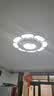 质肯2026款客厅灯主灯高端大气圆形大灯大尺寸大厅吸顶灯轻奢中山灯具 【全光谱Ra≥97】80cm 96W 无极调光（20-24平） 实拍图