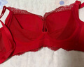 都市丽人本命年内衣女新年红色文胸专利聚拢无钢圈蕾丝胸罩2B0514 实拍图